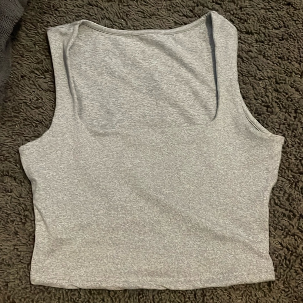Cute Gray Top